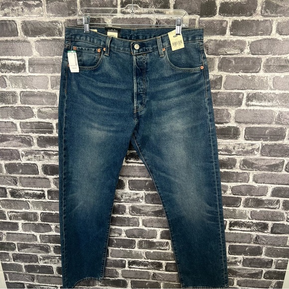 Levi's Premium 501 '93 STRAIGHT FIT MEN'S JEANS - Size 34 - Picture 7 of 14